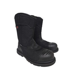 Avenger Men's Carbon Nano Fiber Toe A7800 Wellington Work Boot Black Size 9.5M